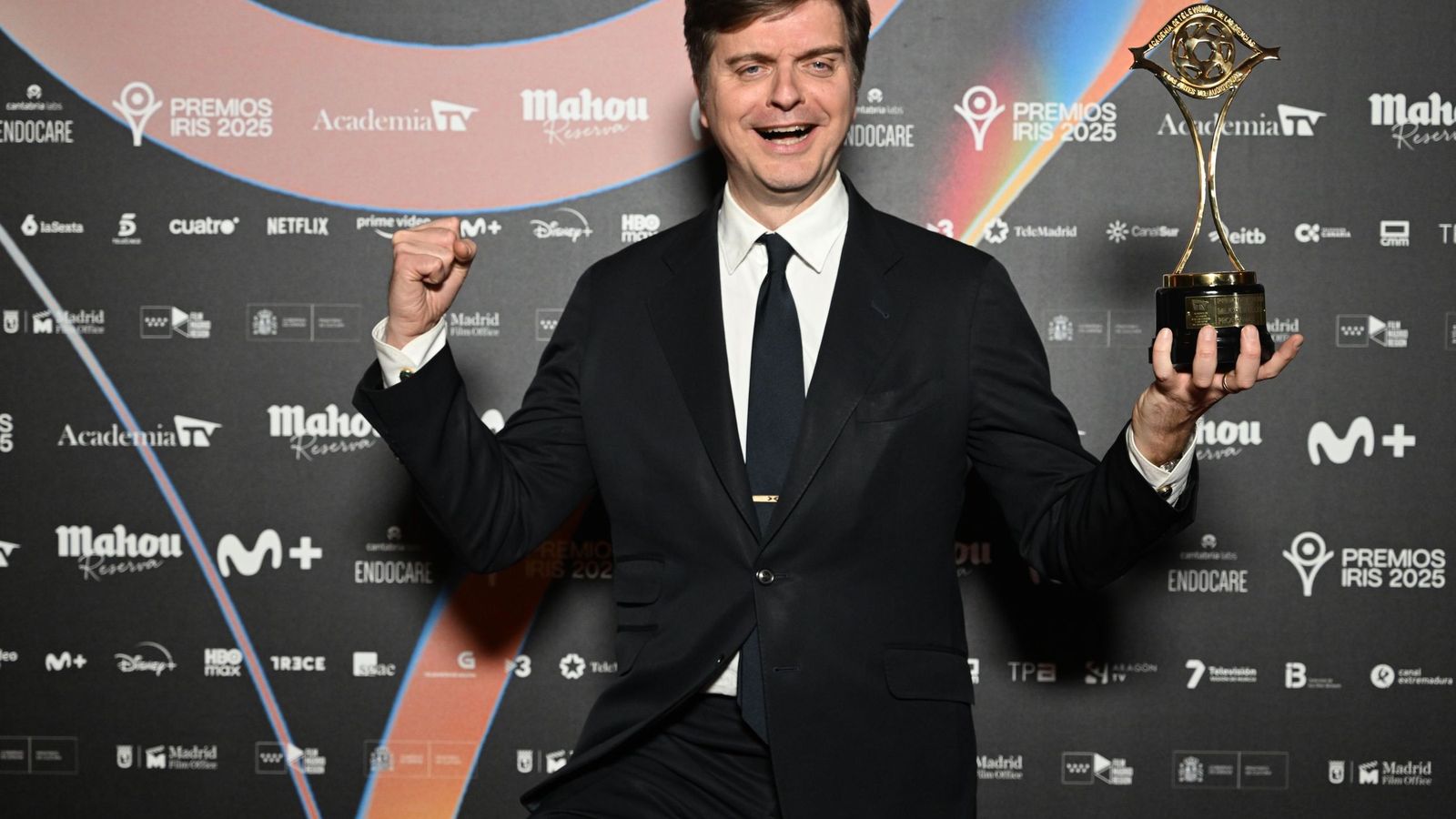 Marc Giró y uno de sus Iris de este lunes