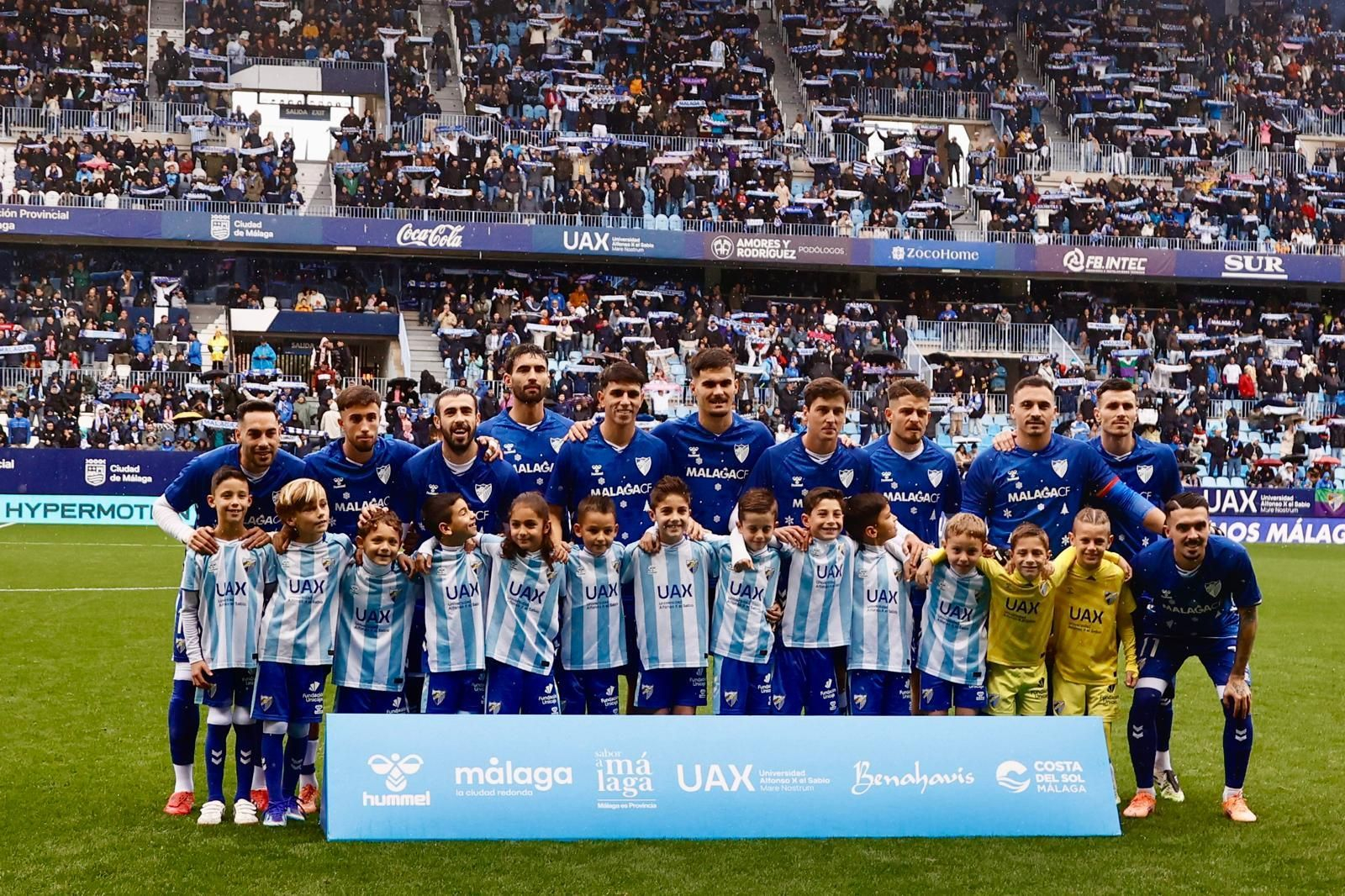 Búscate en las gradas de La Rosaleda en el Málaga CF-Almería