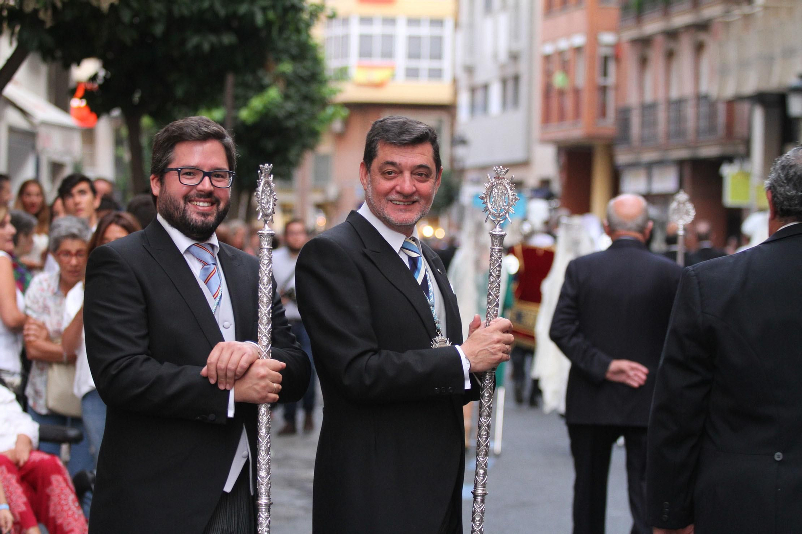 Procesión solemne de la Virgen de la Cinta.