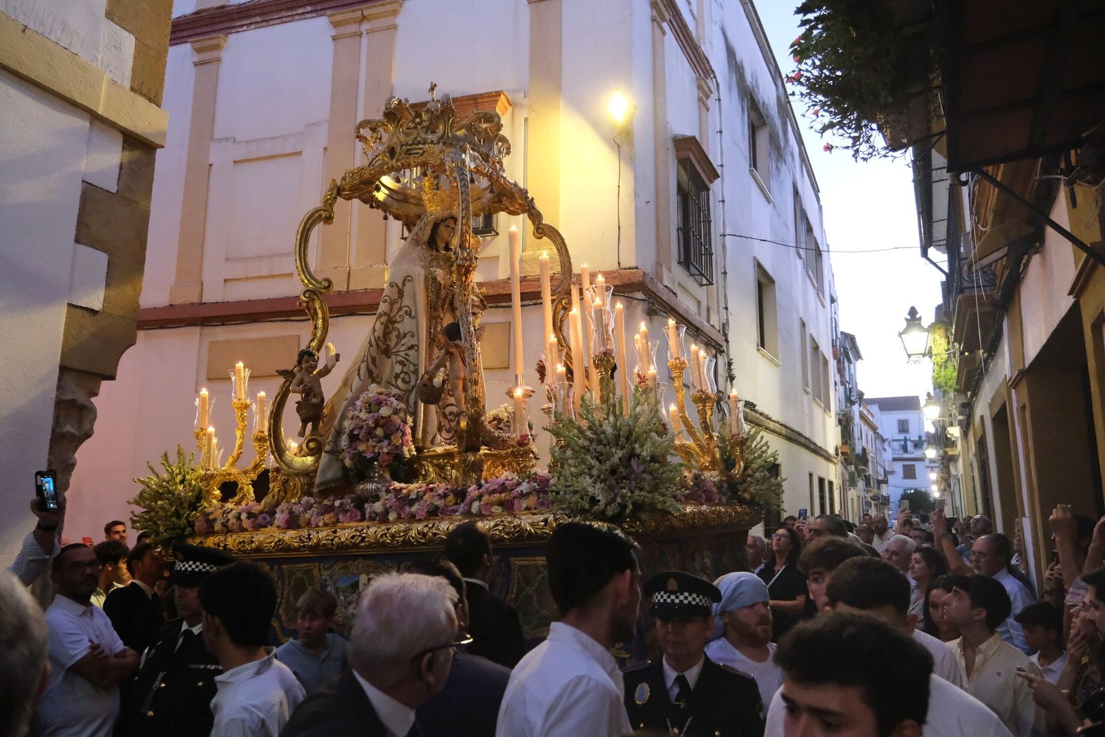 Las imágenes de la procesión de la Virgen del Socorro de Córdoba