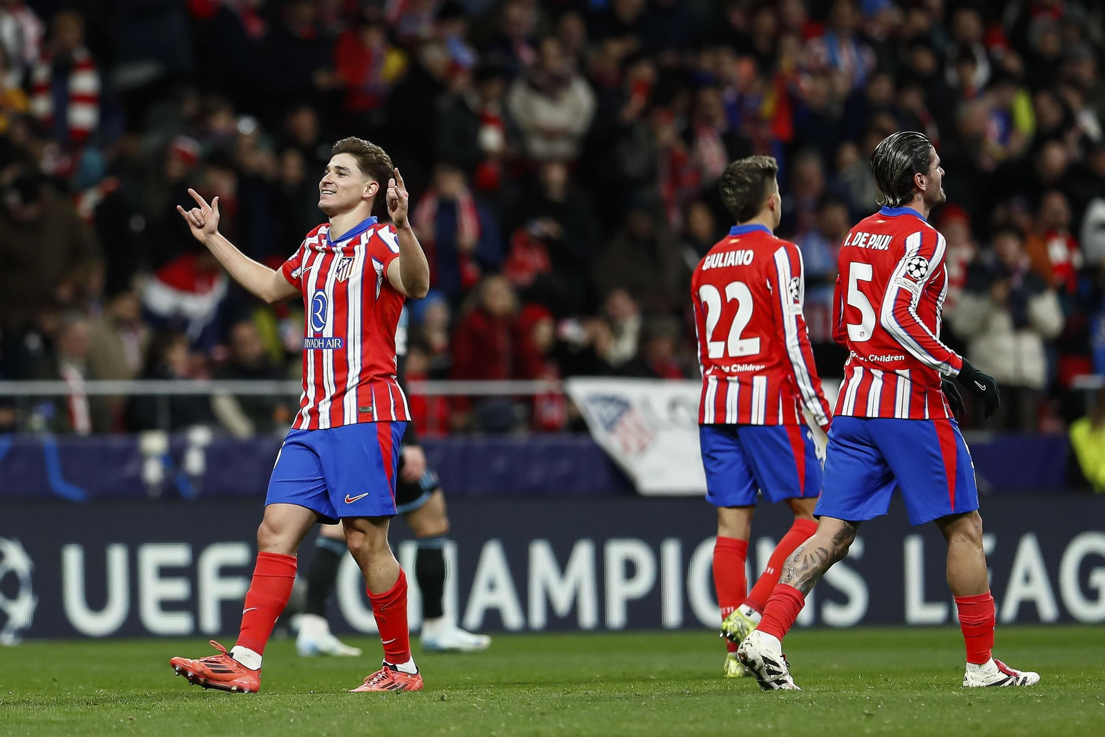Las fotos del Atlético de Madrid - Slovan de Bratislava