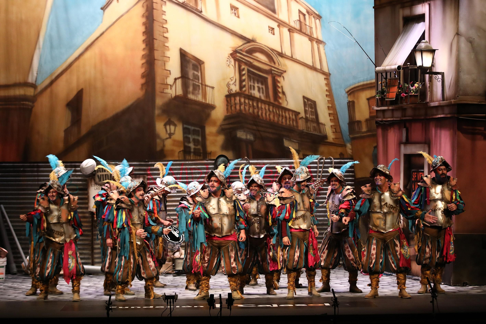 Comparsa 'Los conquistadores'