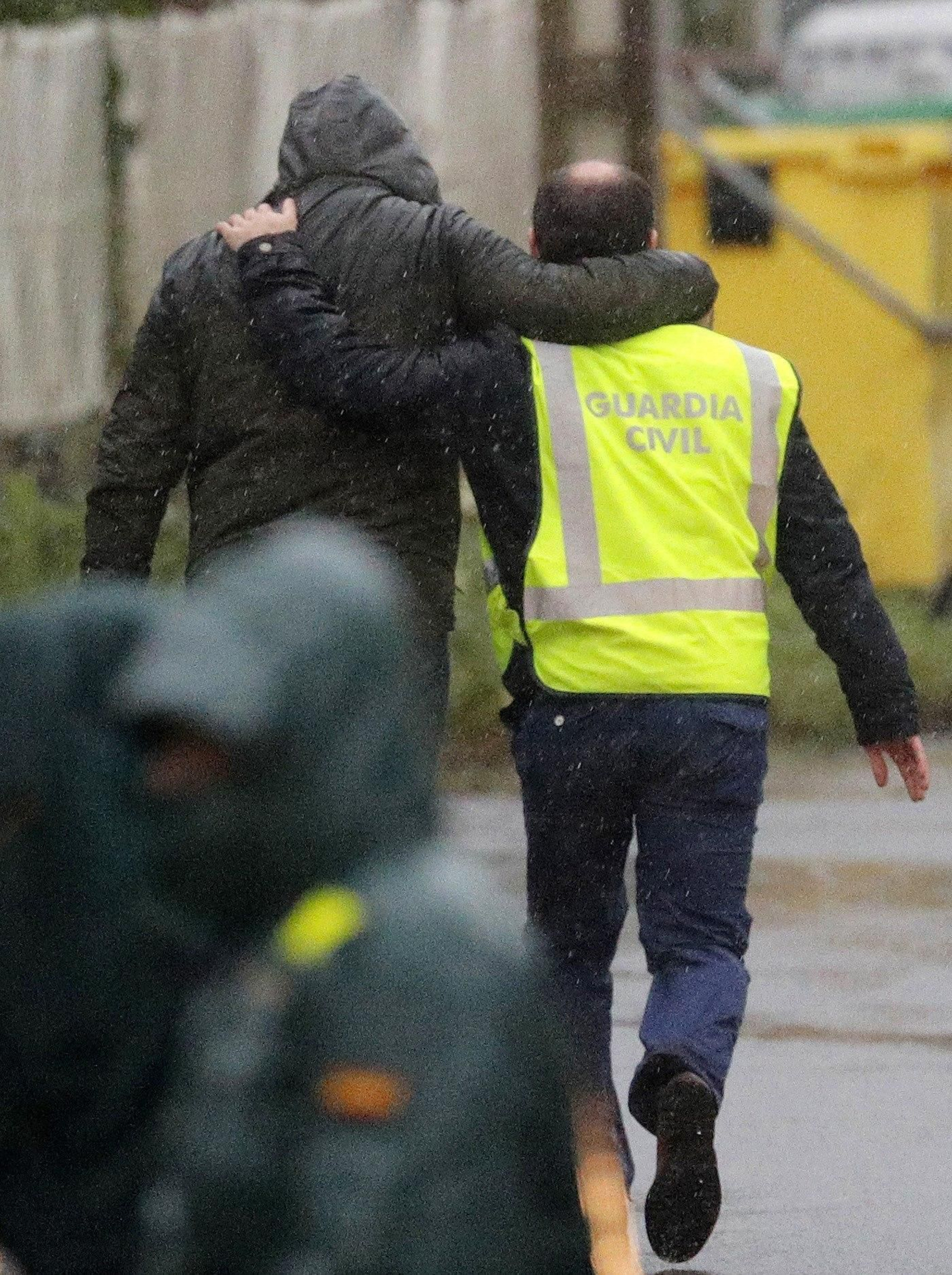 La búsqueda de Diana Quer en Rianxo, en imágenes