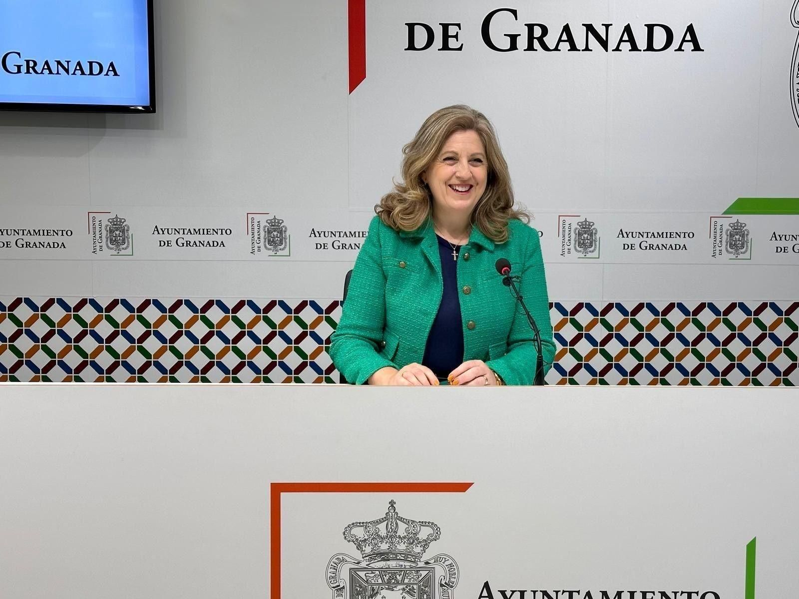 La portavoz de Vox en el Ayuntamiento de Granada, Beatriz Sánchez Agustino