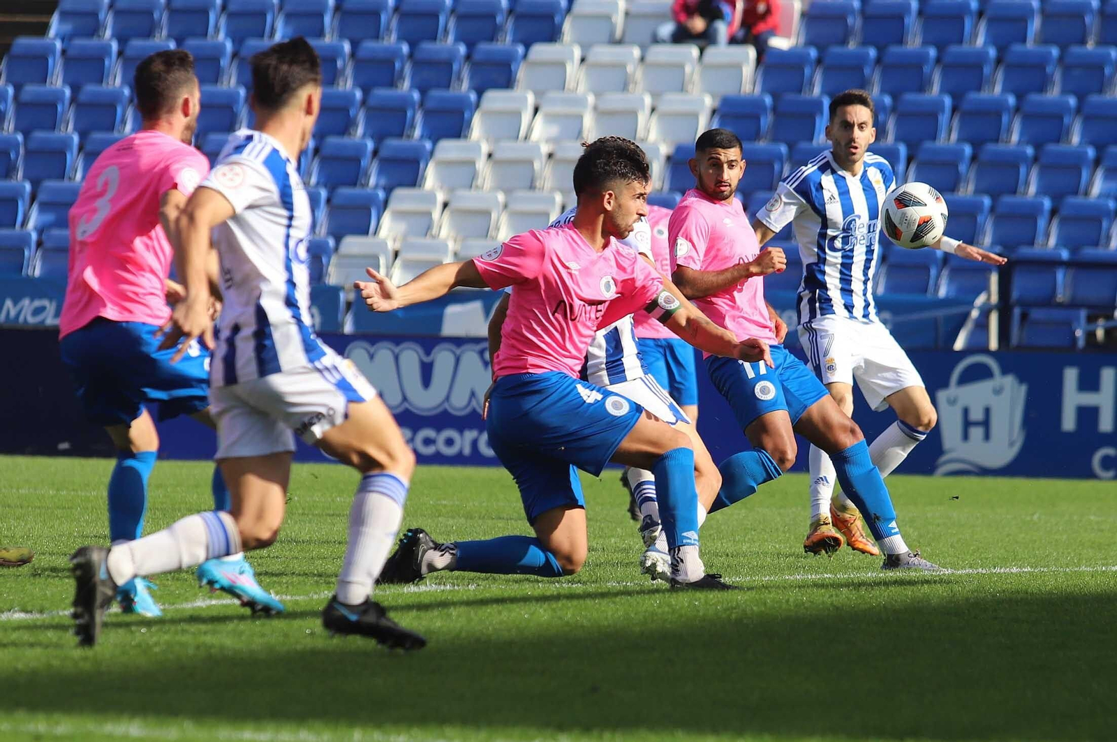 Imágenes del Recreativo de Huelva-Vélez