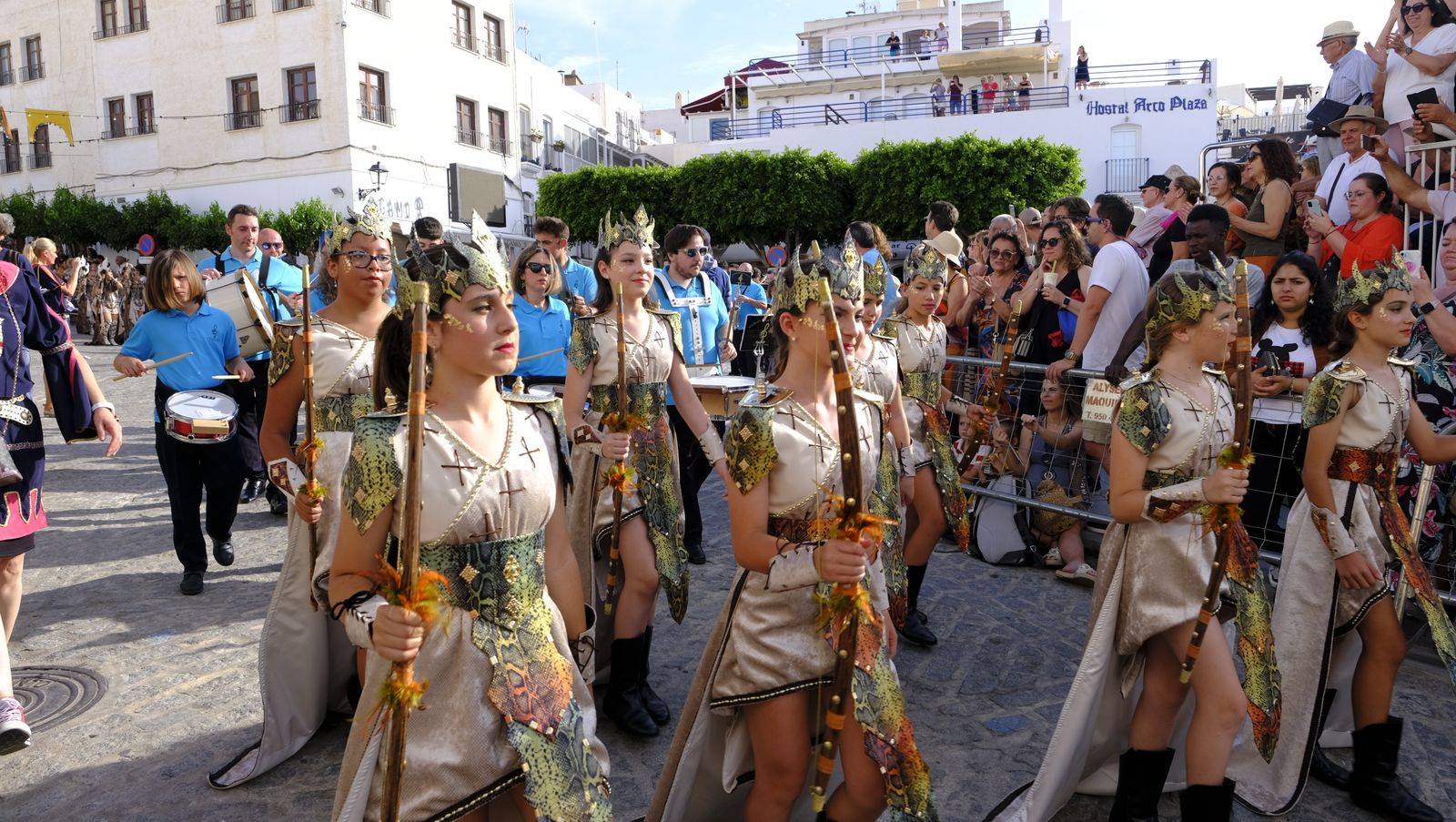 Imágenes del desfile de Moros y Cristianos 2023, en Mojácar