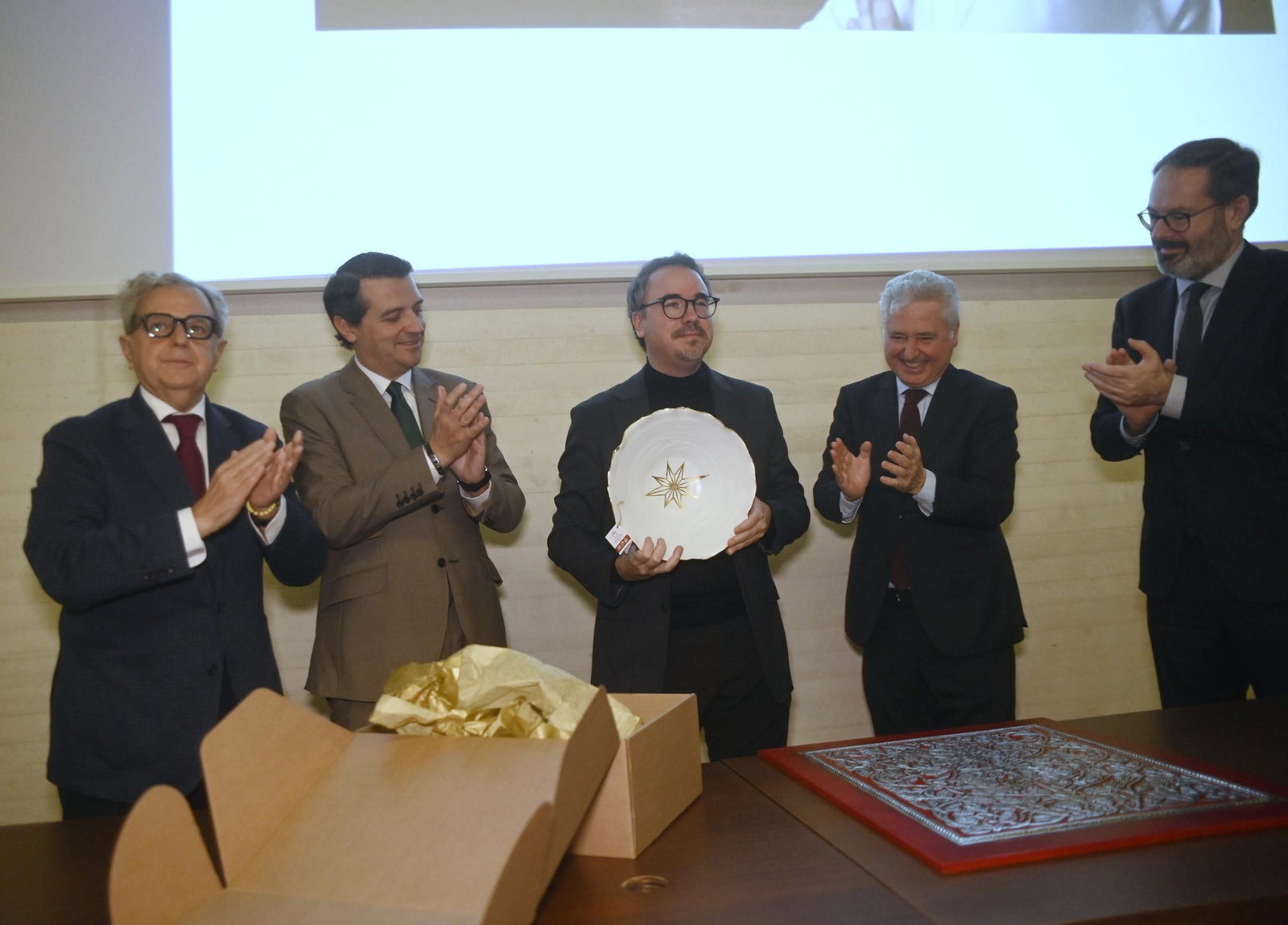 En fotos, el homenaje de la Sociedad Córdobesa de Cultura Gastronómica a Paco Morales