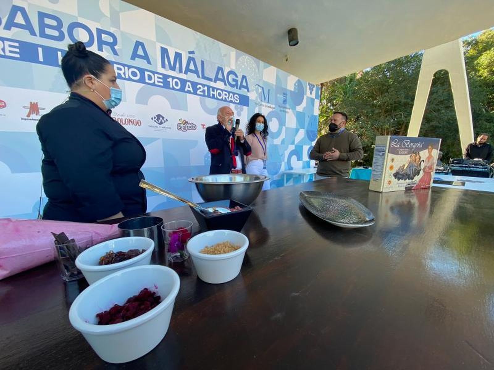 Una de las imágenes que deja la Gran Feria Sabor a Málaga