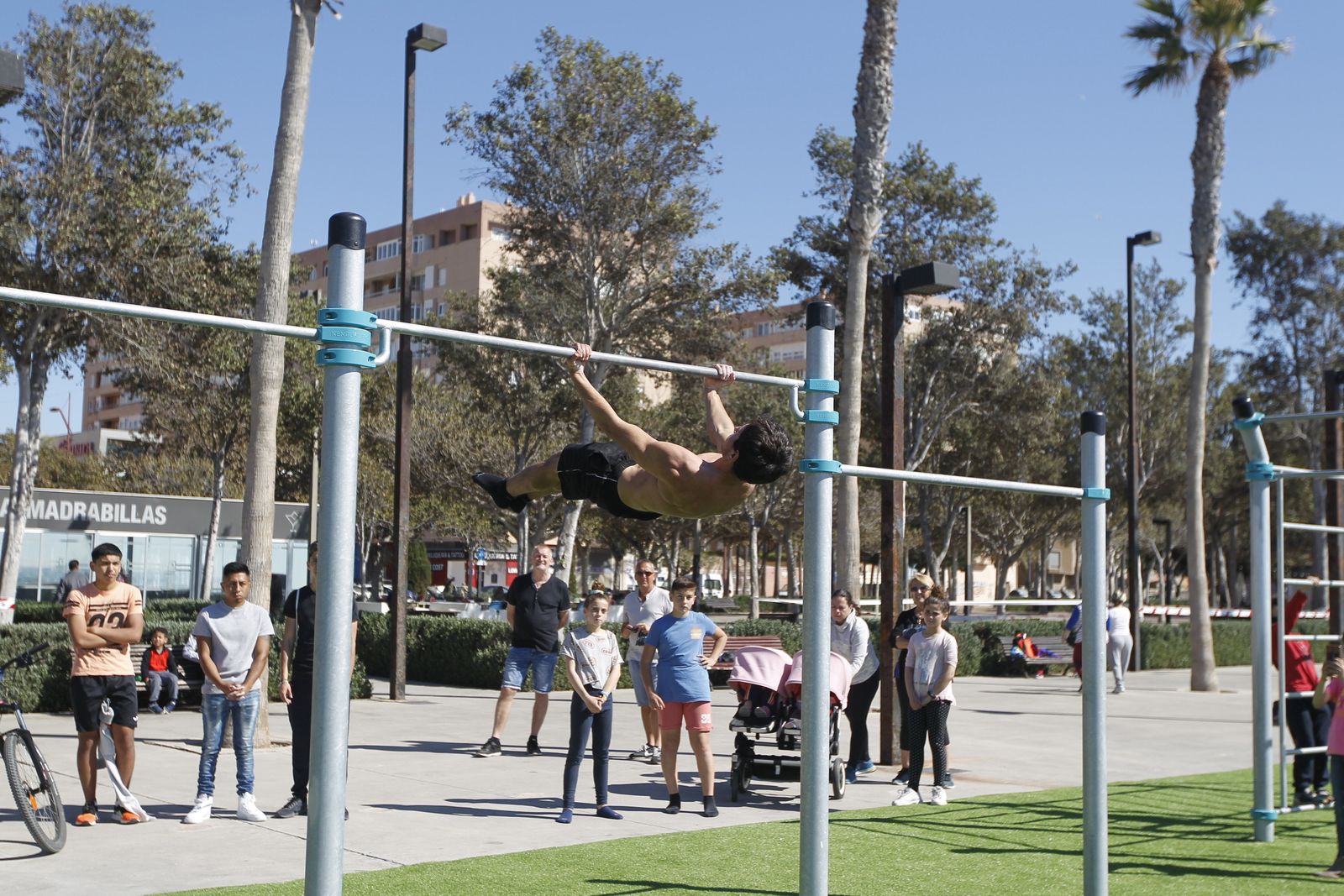 Fotogalería Pista de Calistenia. Parque de los Periodistas. Almería