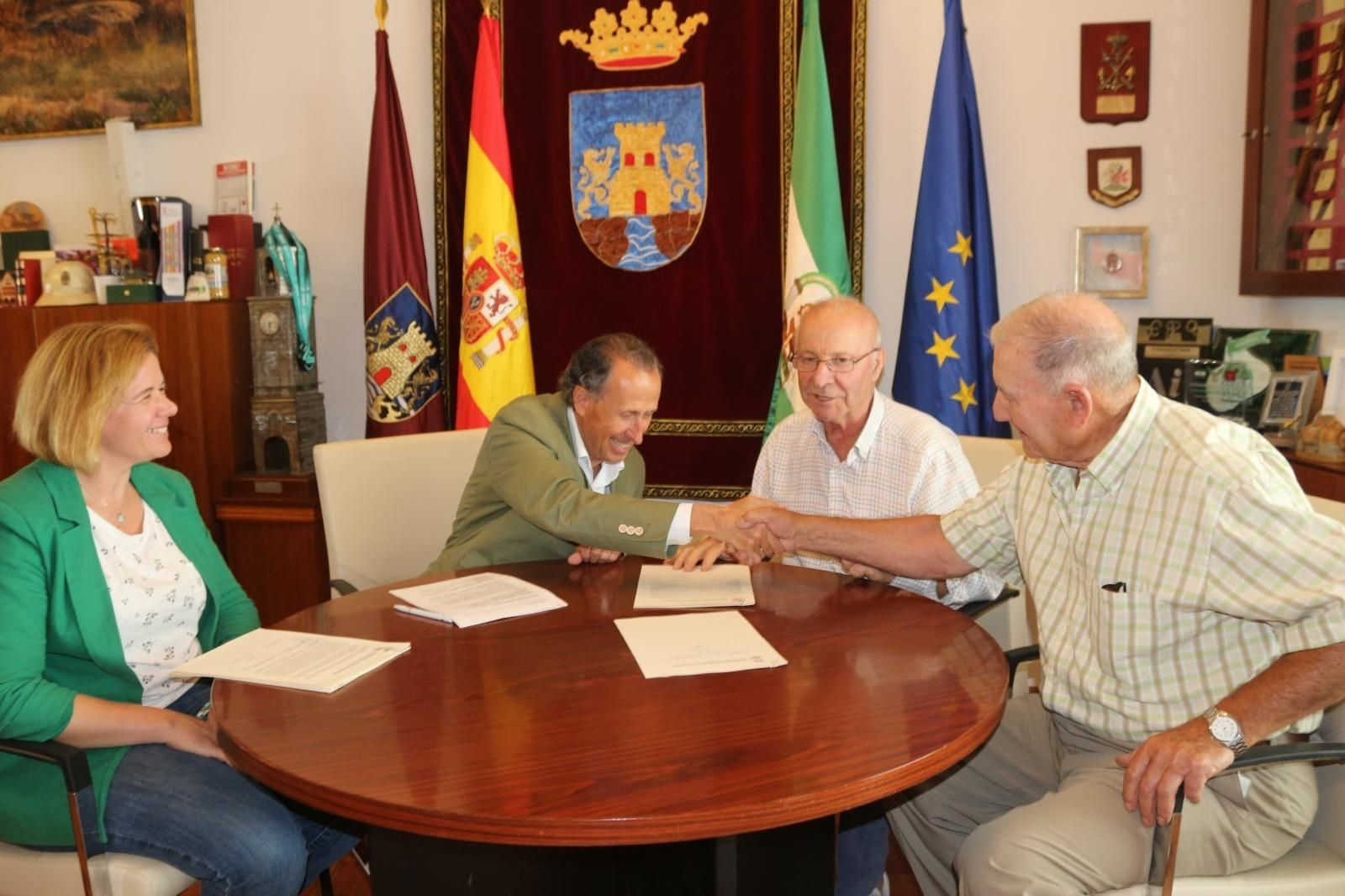 Este acto se celebró en Alcaldía. Este acto se celebró en Alcaldía.