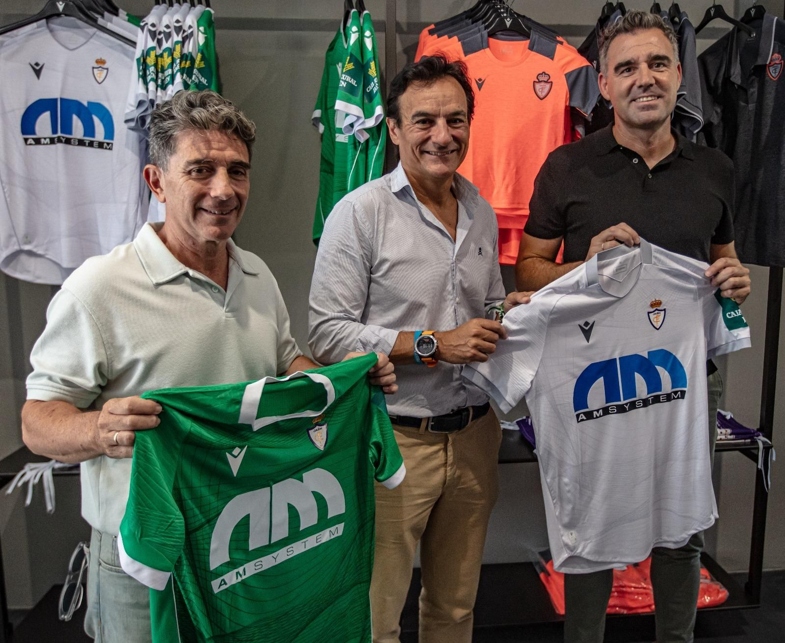 José María Álvarez, Agustín González y Fran Anera.