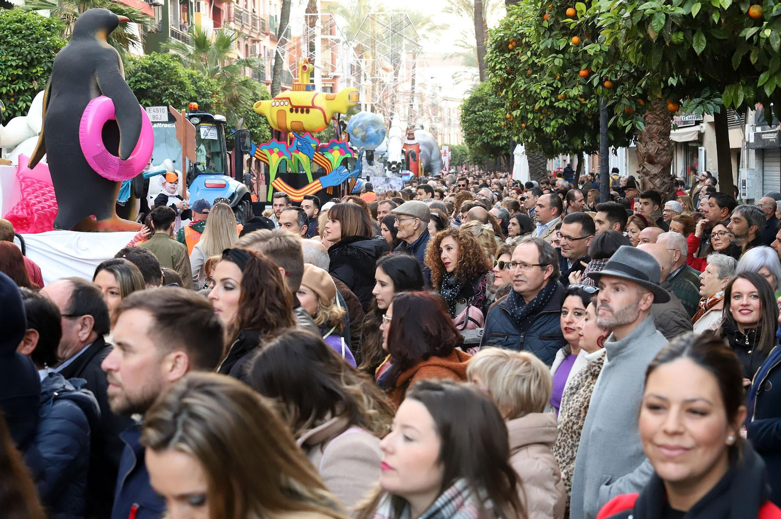 Imágenes de la cabalgata de los Reyes Magos de Huelva