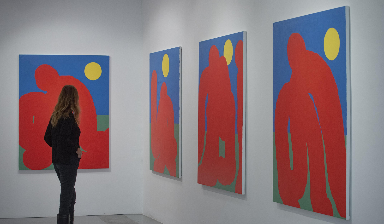 Imágenes de la exposición del artista brasileño, Narowé