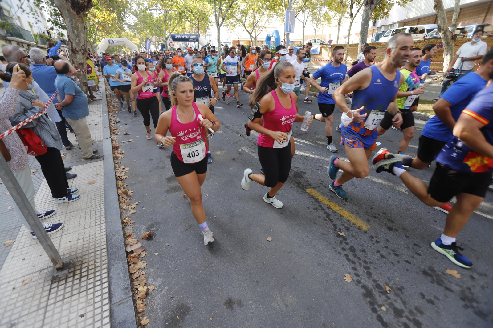 Las imágenes de la vuelta a Huelva de atletismo