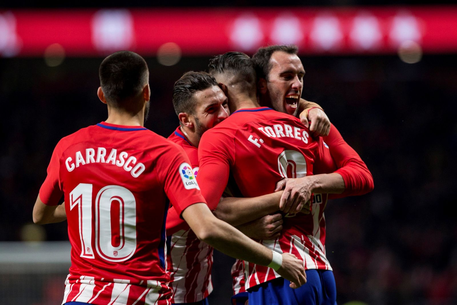 El Atlético de Madrid-Alavés, en imágenes