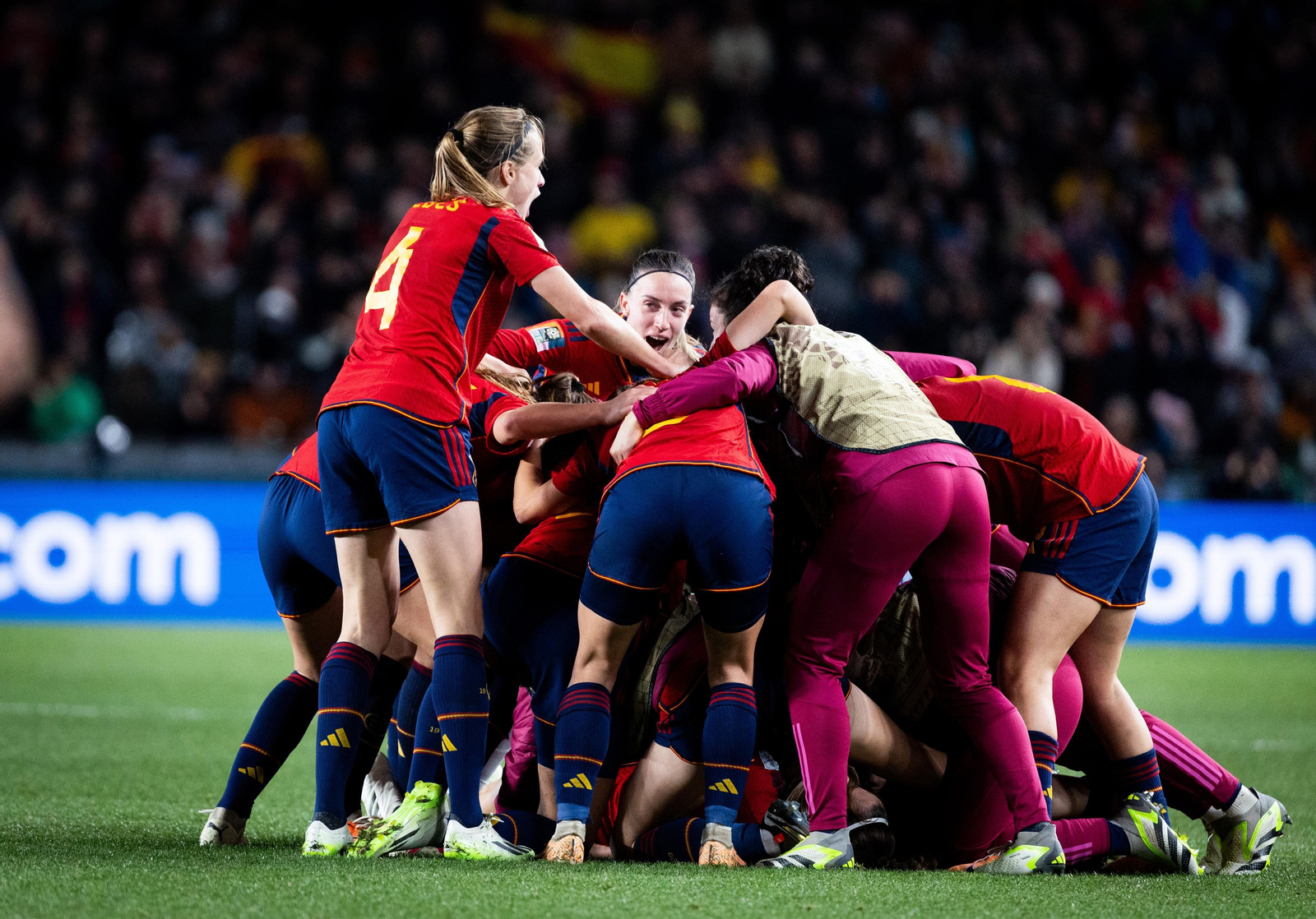 Las fotos de la clasificación para la final femenina de España