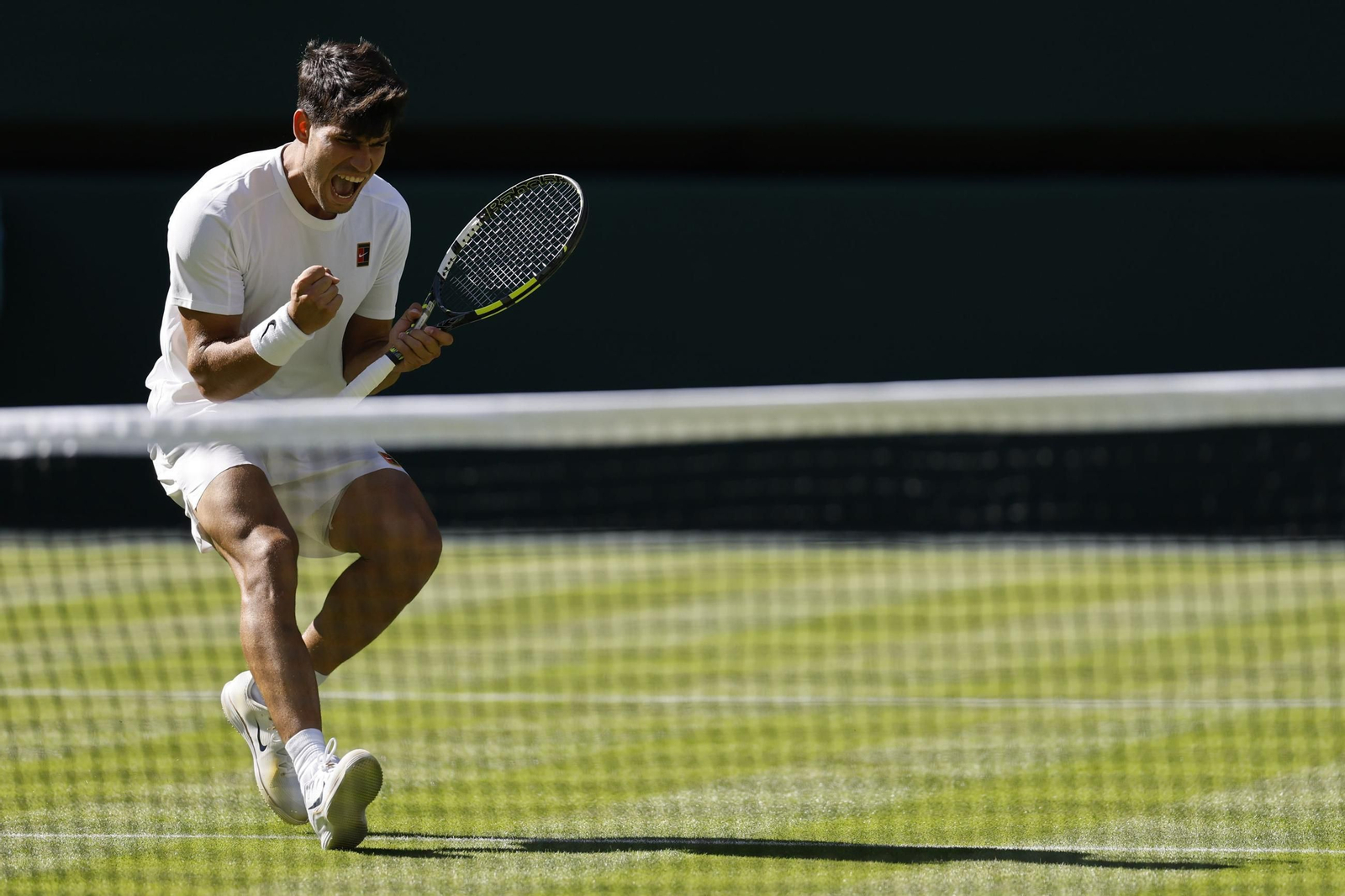 Las imágenes del debut de Alcaraz en Wimbledon y del resto de la jornada