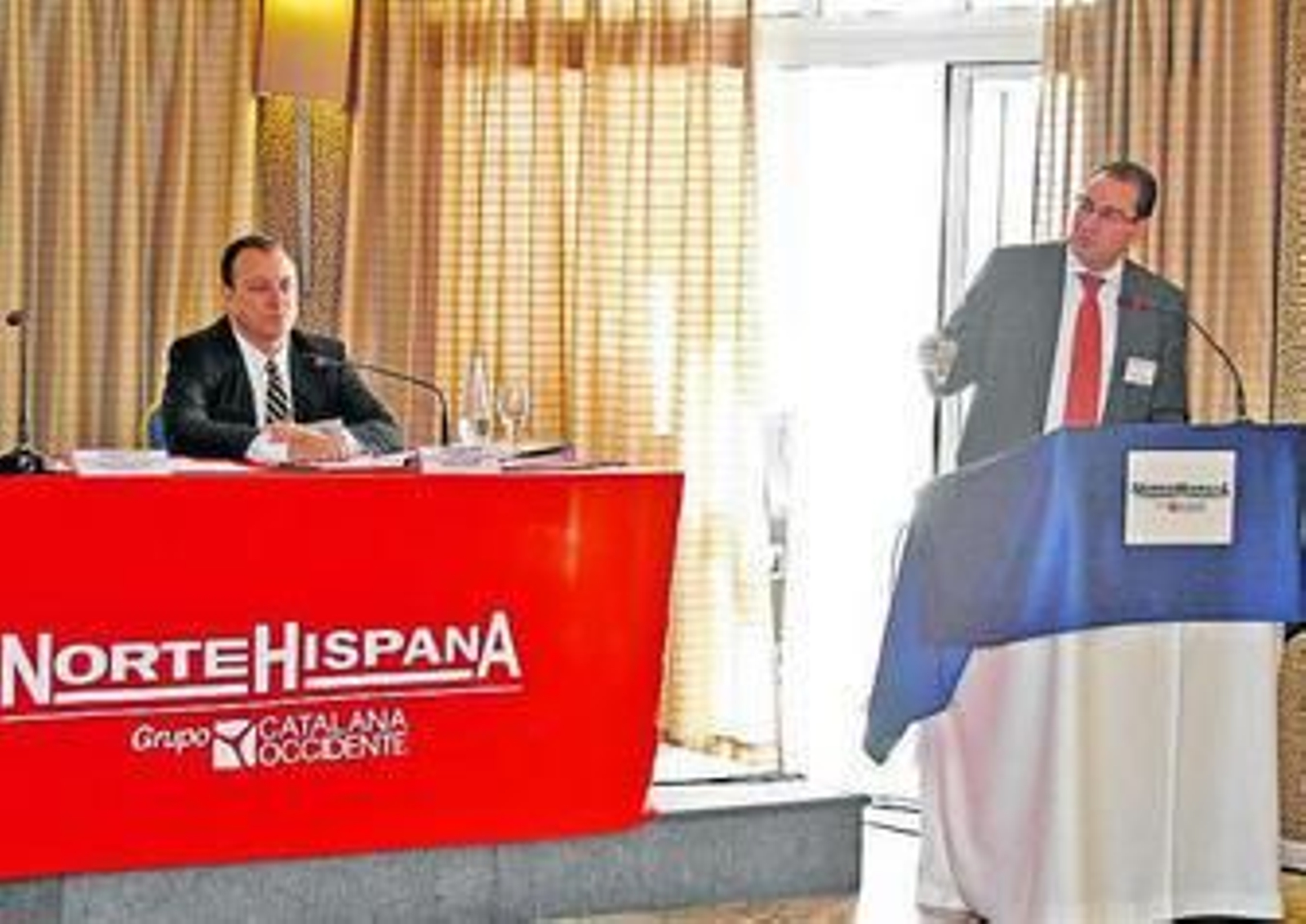 Alfonso Parra y Fernando Argüello, durante las jornadas en Almería.