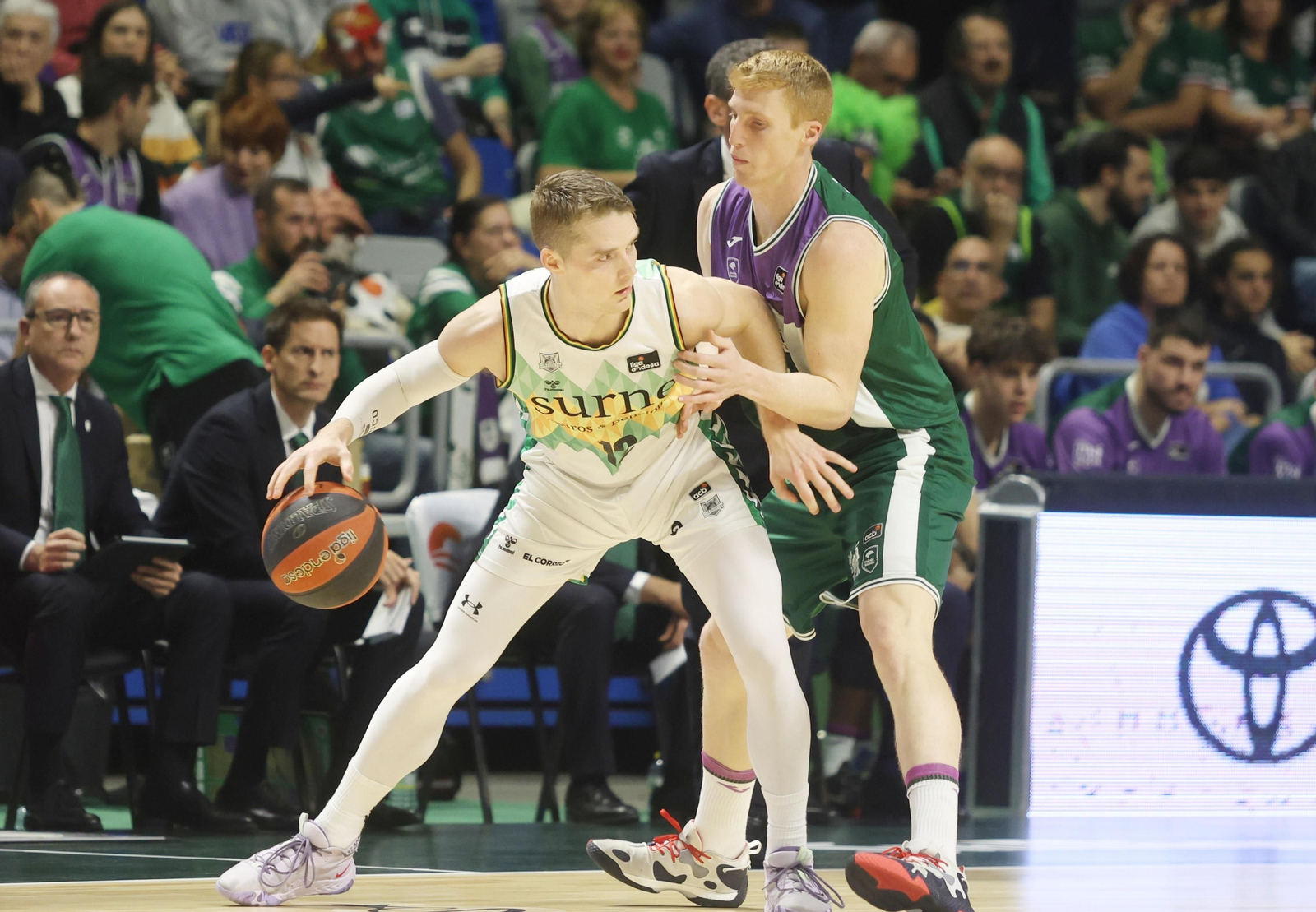 El Unicaja - Bilbao Basket, en fotos