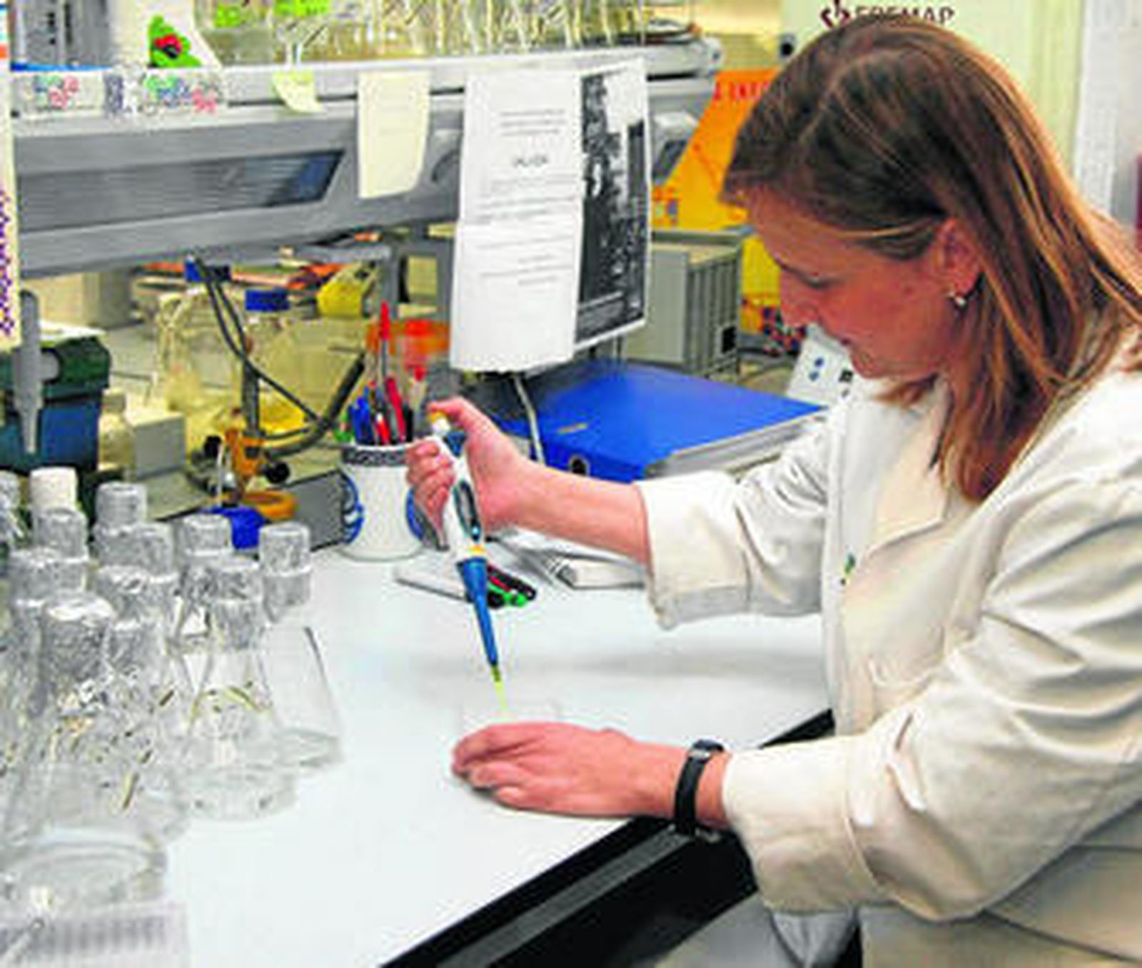 Laboratorio de la Facultad de Farmacia en la Universidad de Sevilla.