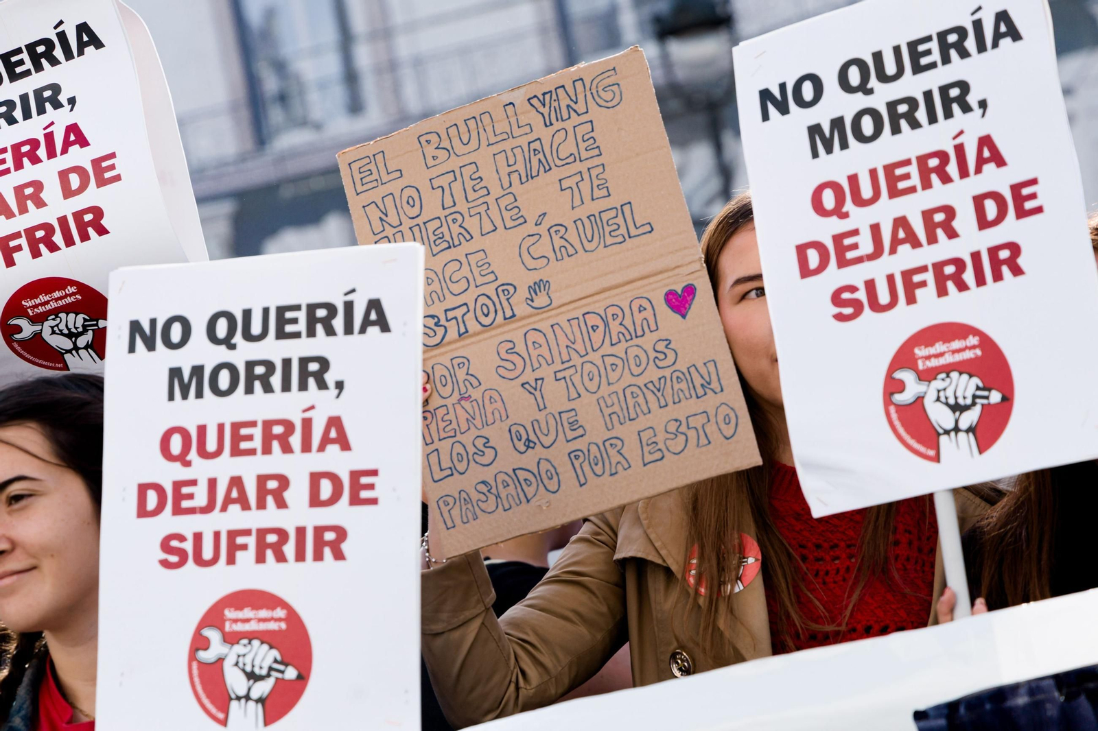 Las manifestaciones estudiantiles alzan su voz contra el 'bullying' a lo largo y ancho de España