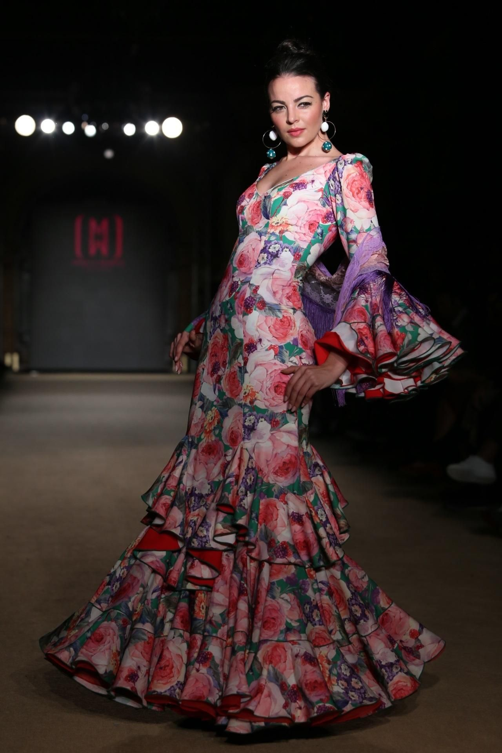 Los trajes de flamenca de flores que han conquistado 2019