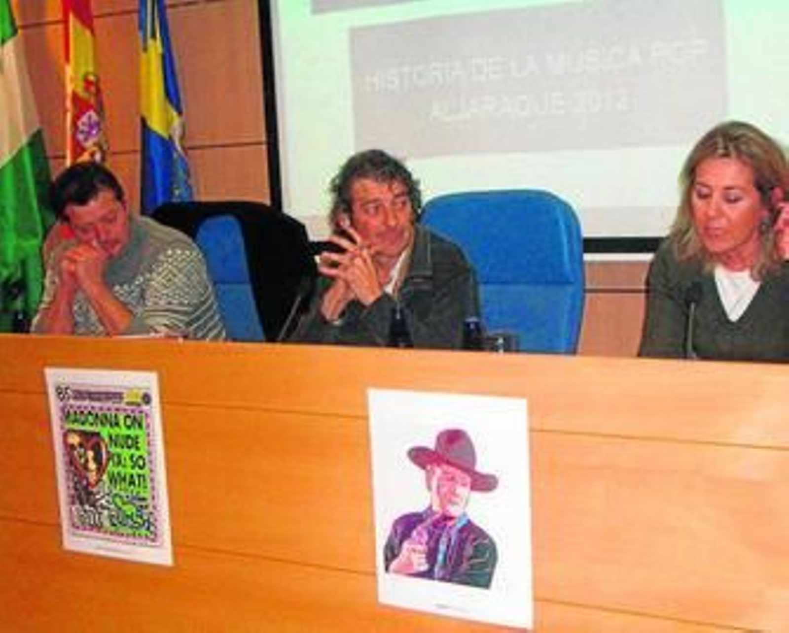 Ismael Sánchez habla de música en Aljaraque