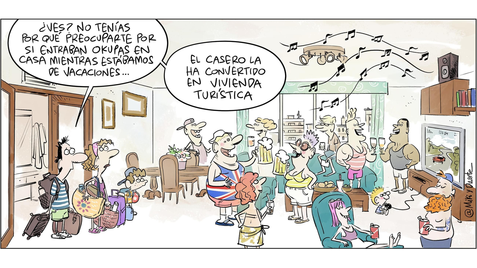 La vuelta La vuelta