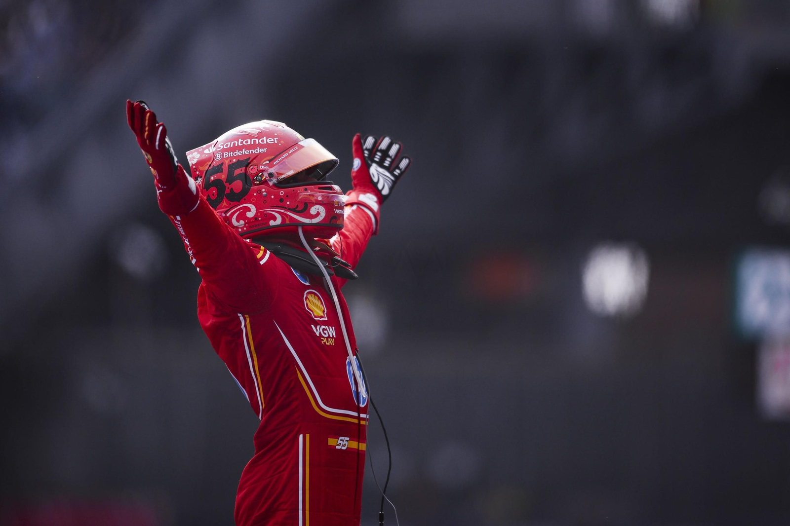 Las fotos del triunfo de Carlos Sainz en México