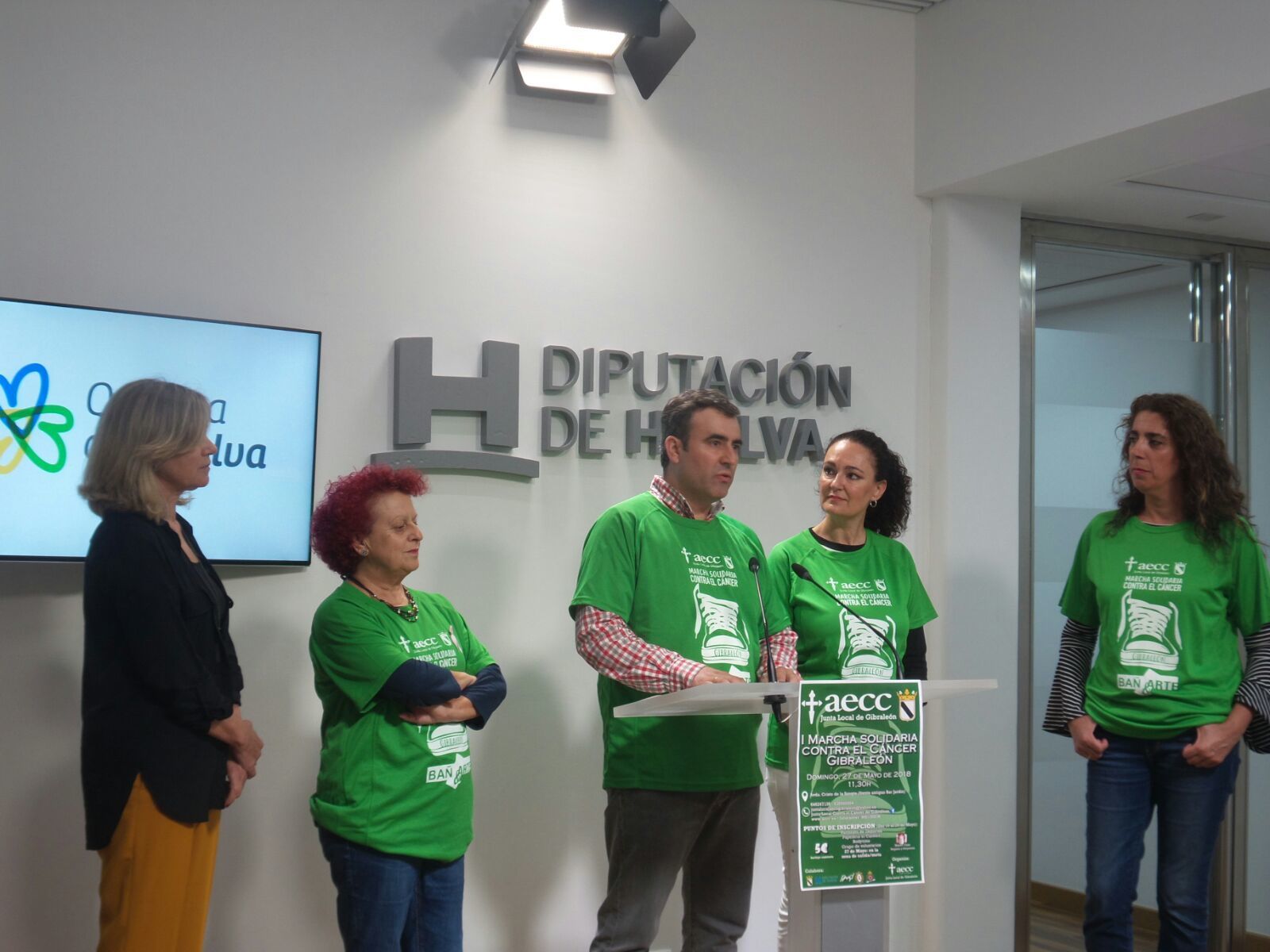 Momento de la presentación de la prueba en la Diputación.