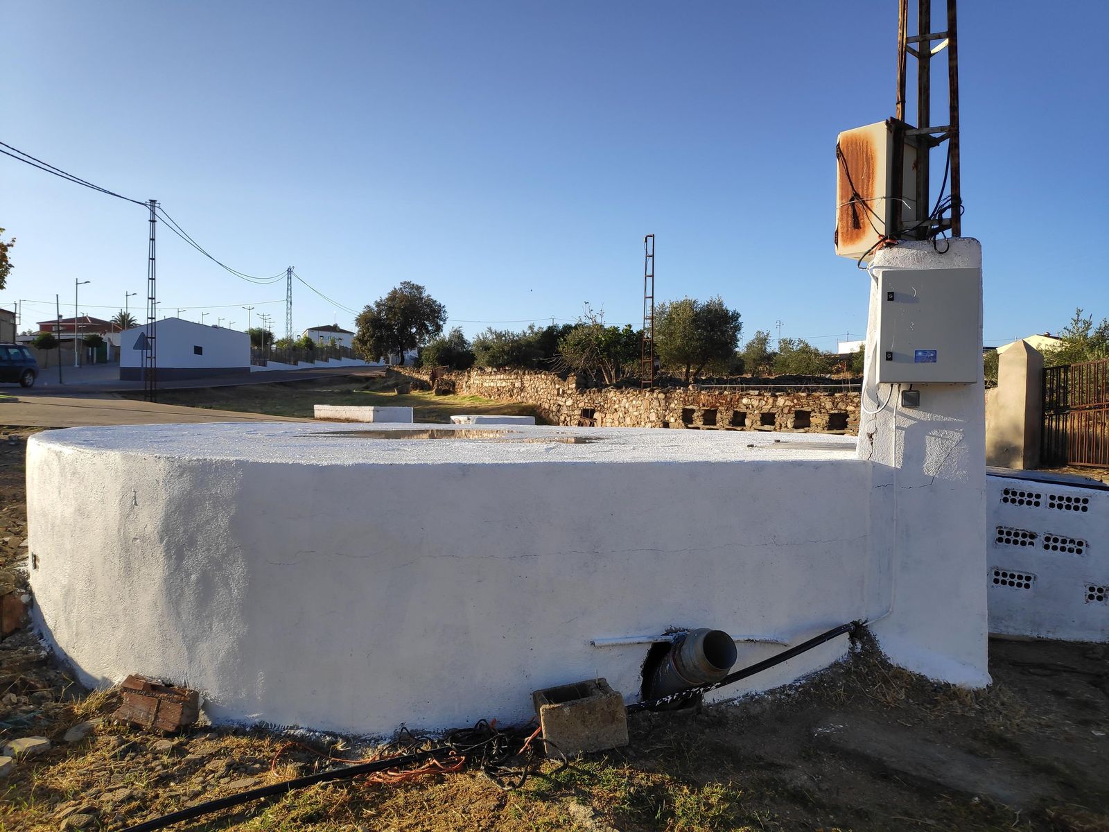 Un pozo de titularidad municipal.