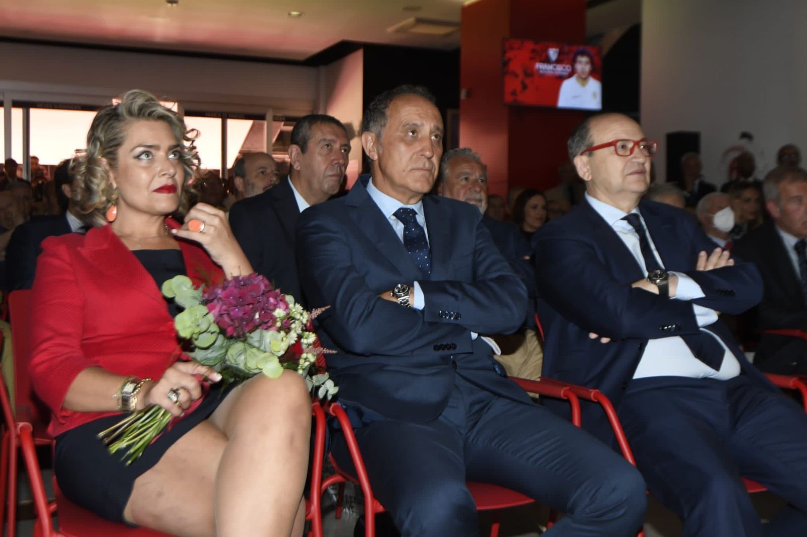 Las imágenes del Dorsal de Leyenda del Sevilla a Francisco