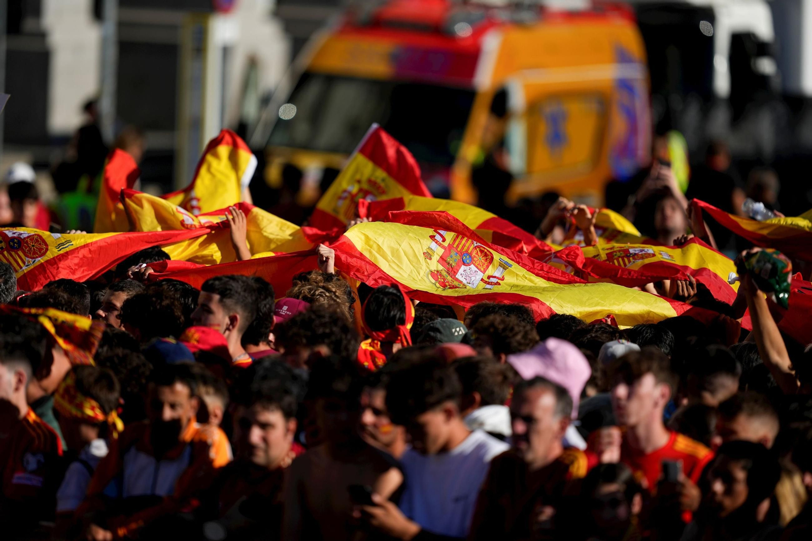 Las fotos de la celebración de España como campeona de la Eurocopa en Madrid