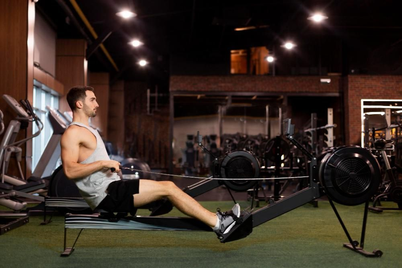 Entrenamiento gimnasio