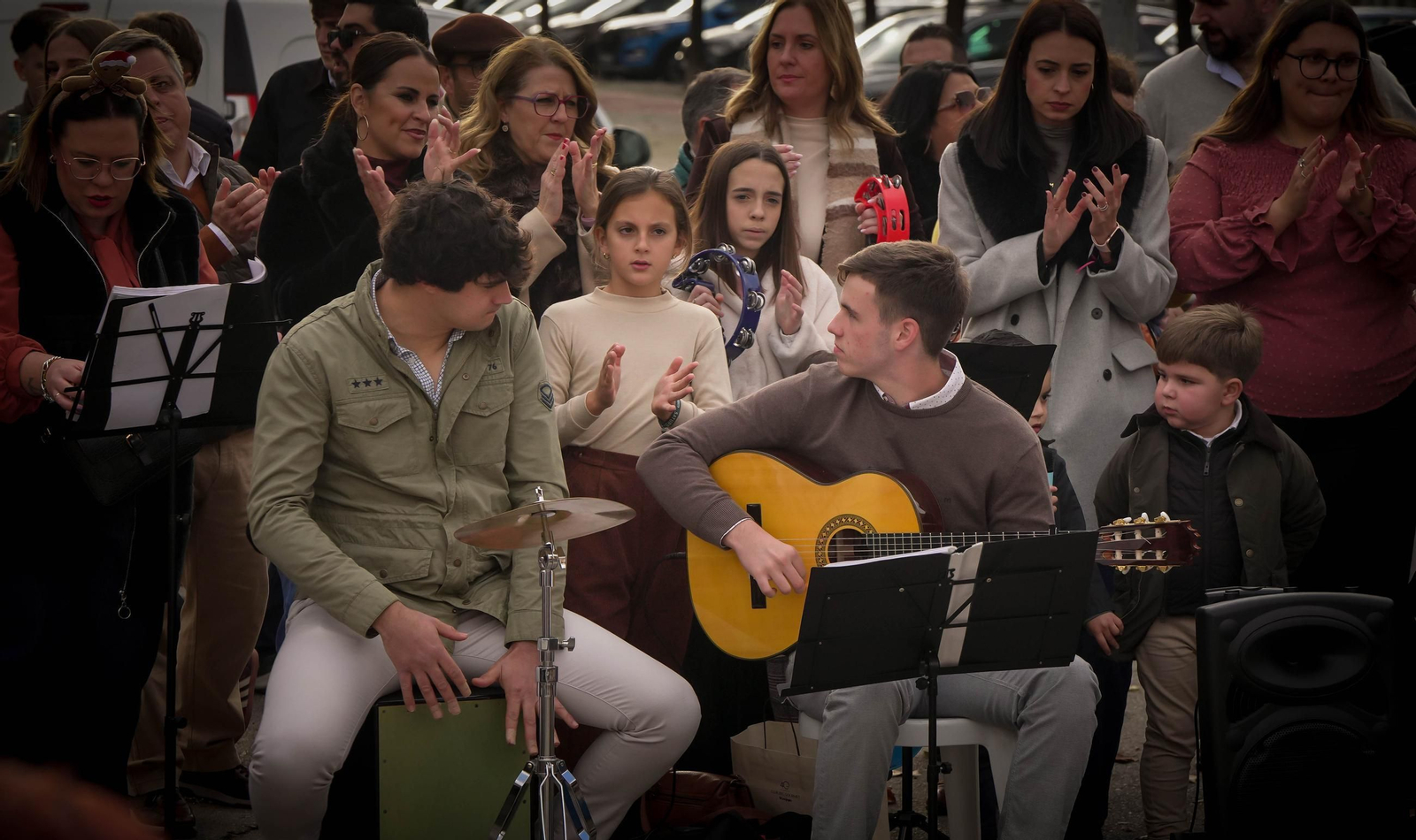 Imágenes de zambombas del día 20 de diciembre en Jerez