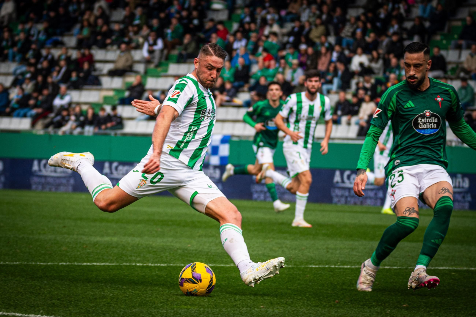 Las mejores fotos del agónico triunfo del Córdoba CF en Ferrol