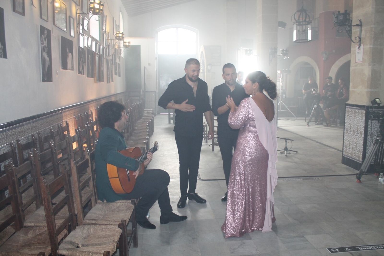 El Centro Cultural Flamenco Don Antonio Chacón, un plató de televisión