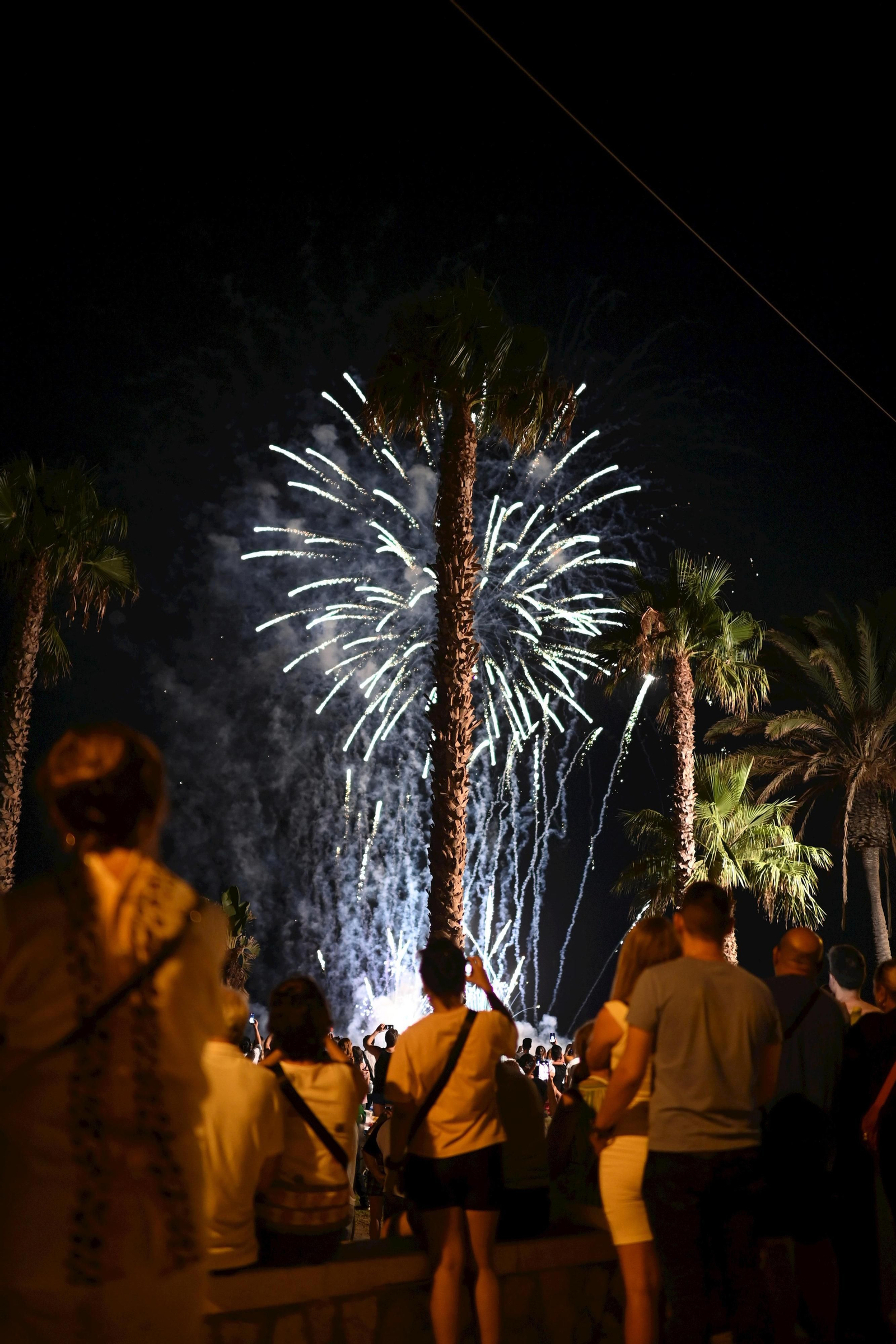 Drones y fuegos artificiales para abrir la Feria de Málaga 2022 (fotos)