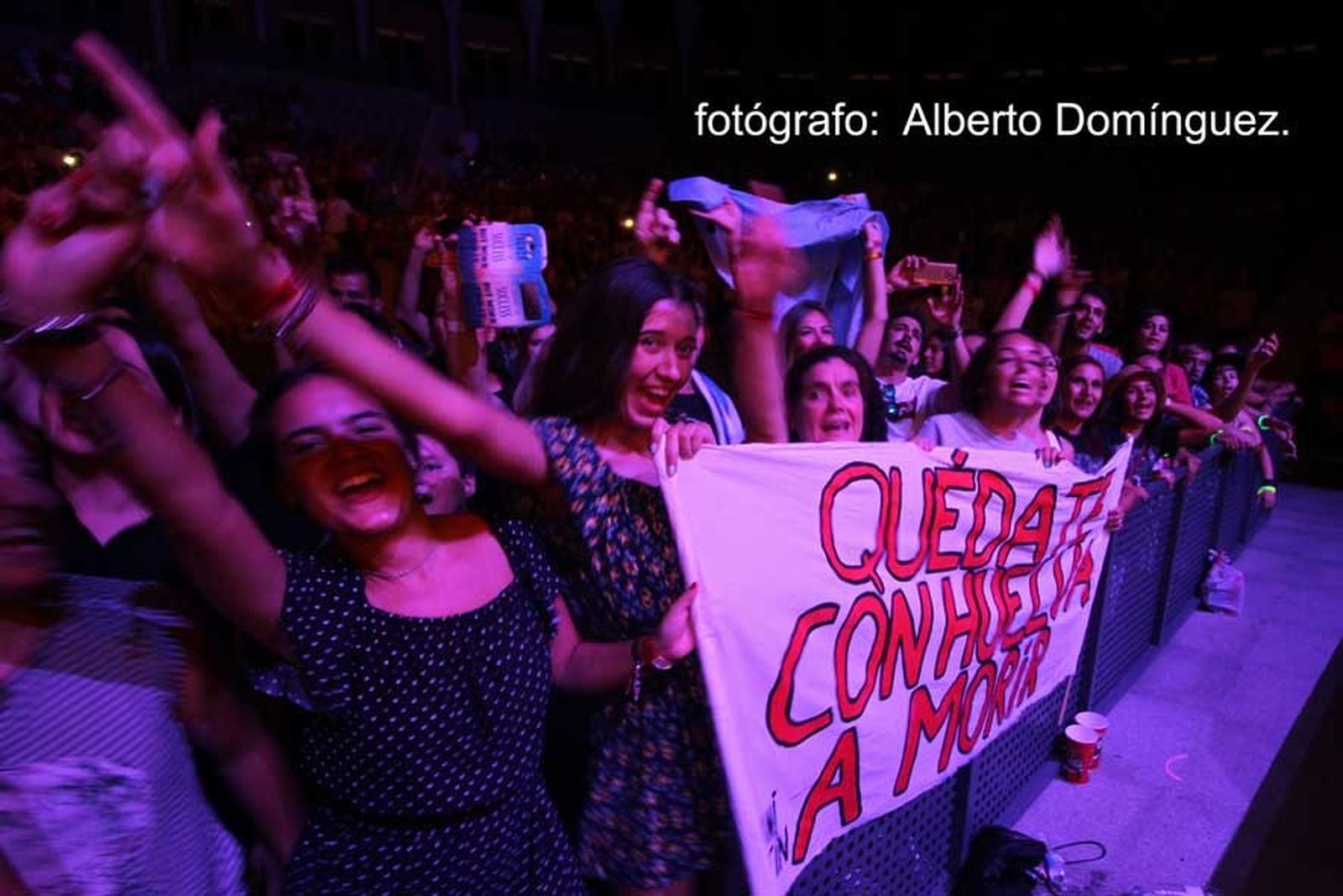 Imágenes del concierto de Dani Martín en el Foro Iberoamericano de la Rábida.