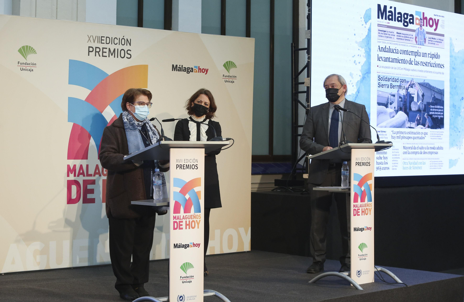 Las fotos de los Premios Malagueños de Hoy 2021