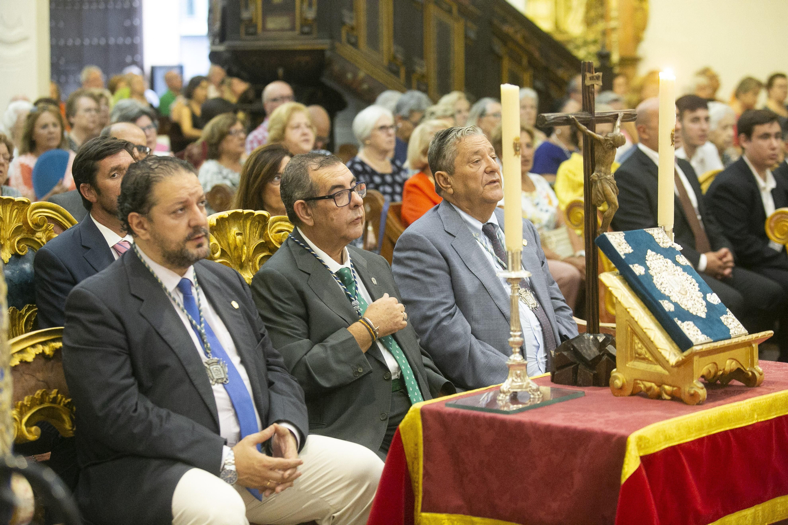 El obispo de Huelva preside la novena a la Virgen de la Cinta