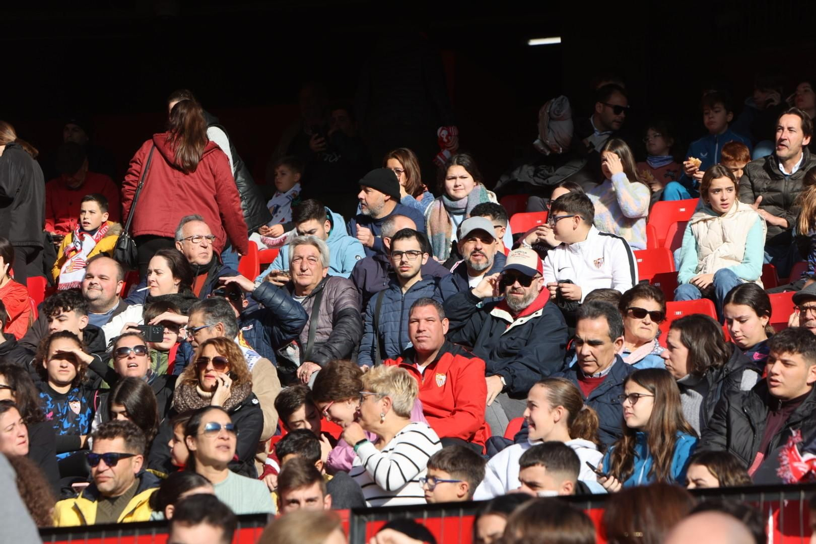 Búscate en el entrenamiento del Sevilla