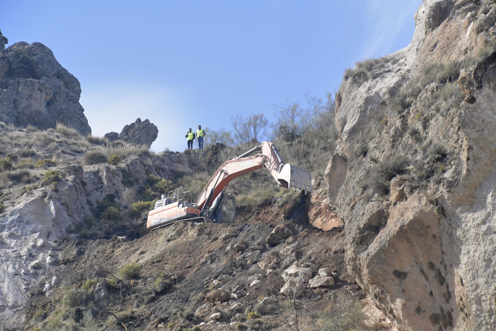 Estado de la Carretera  de Sierra  Nevada | Imagen de archivo