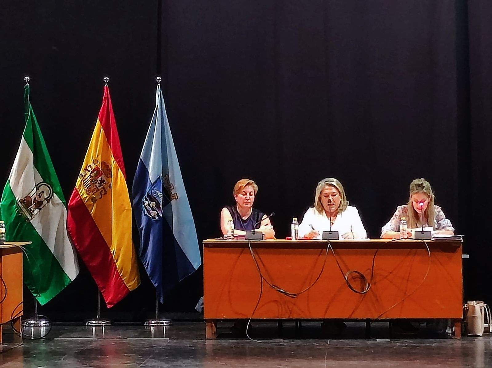 Imagen del pleno ordinario de mayo de Almuñécar