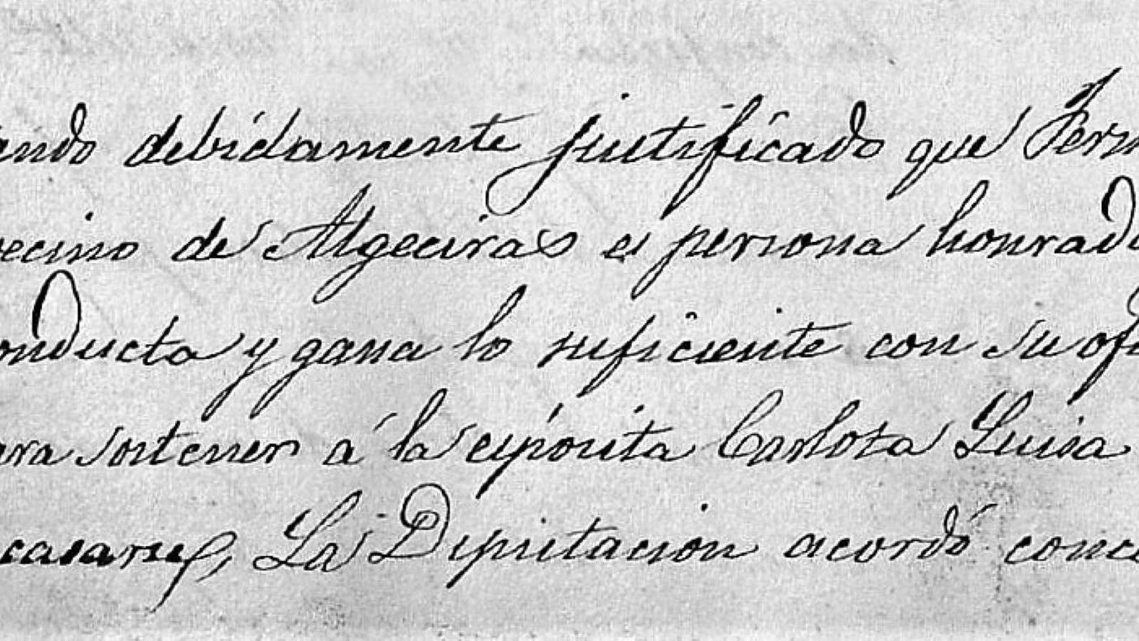 Resolución favoralbe al enamorado confitero local (1868).