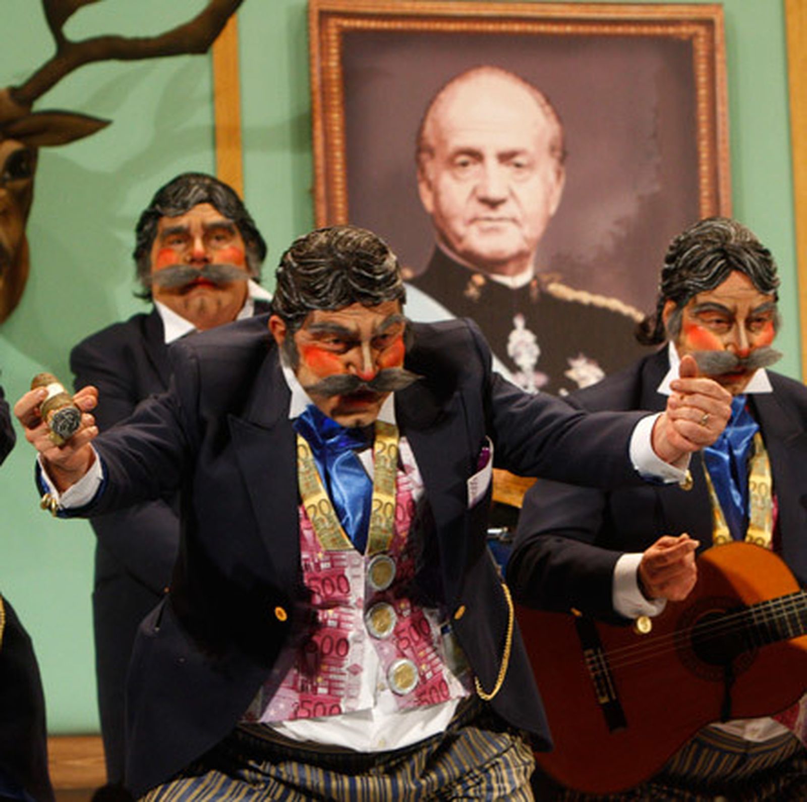 Chirigota. Las verdades del banquero. Cádiz