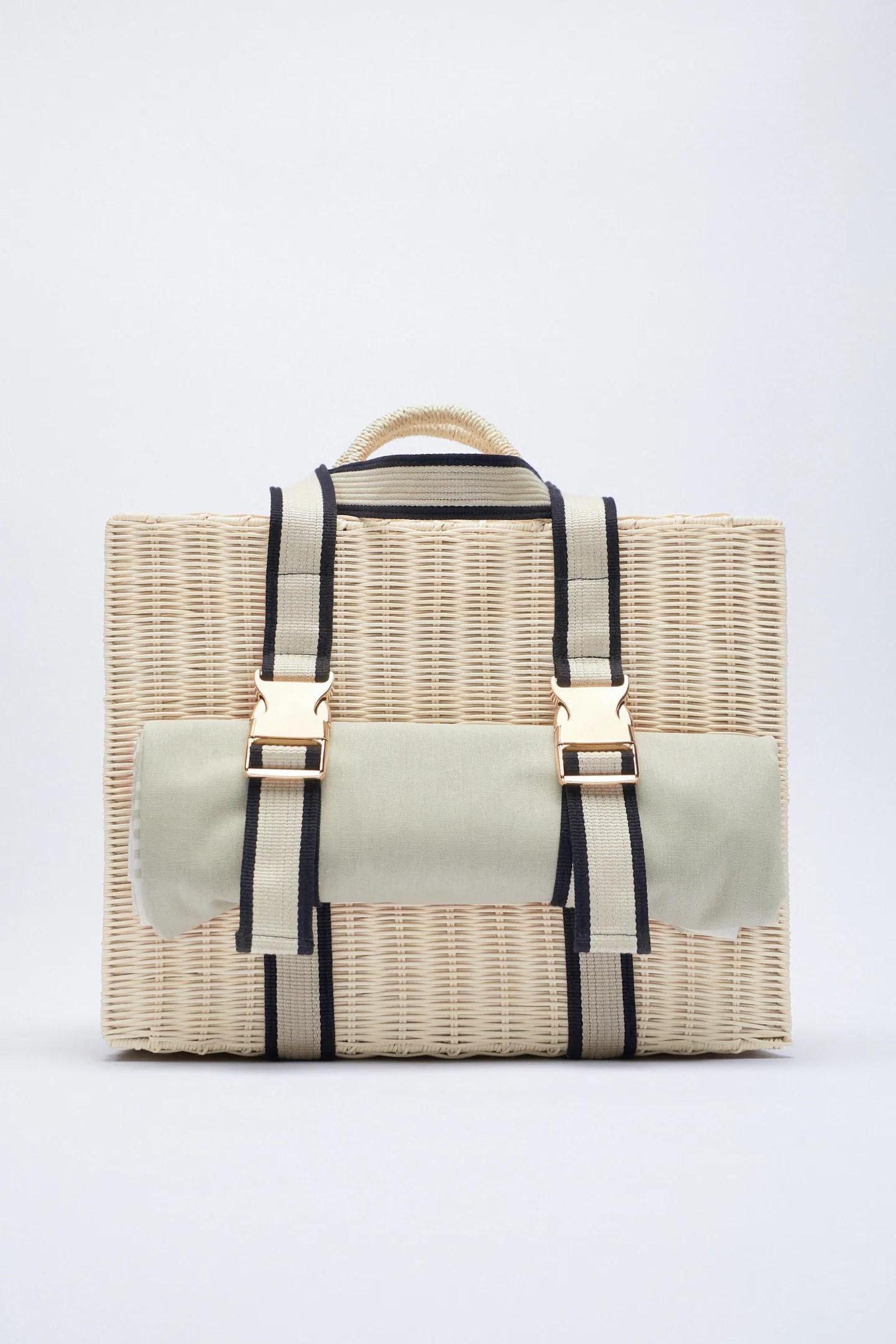 Maletín de picnic de Zara.