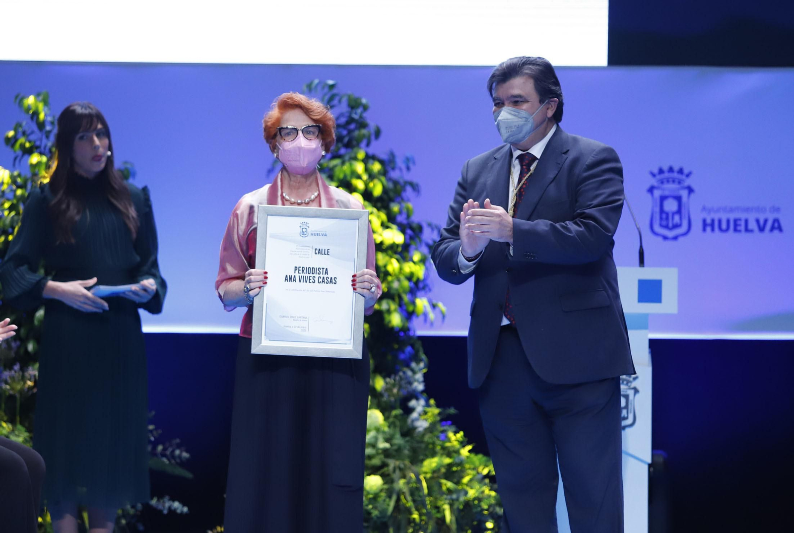 Imágenes de la entrega de las nuevas calles de la ciudad de Huelva