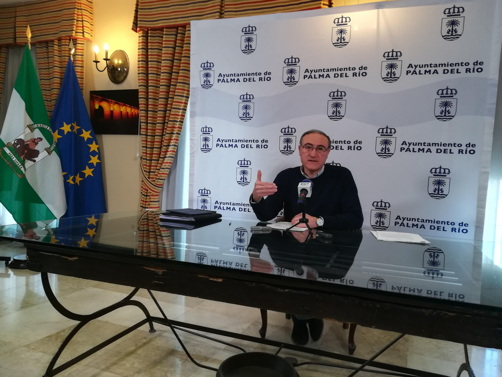 El alcalde de Palma del Río, José Antonio Ruiz Almenara.