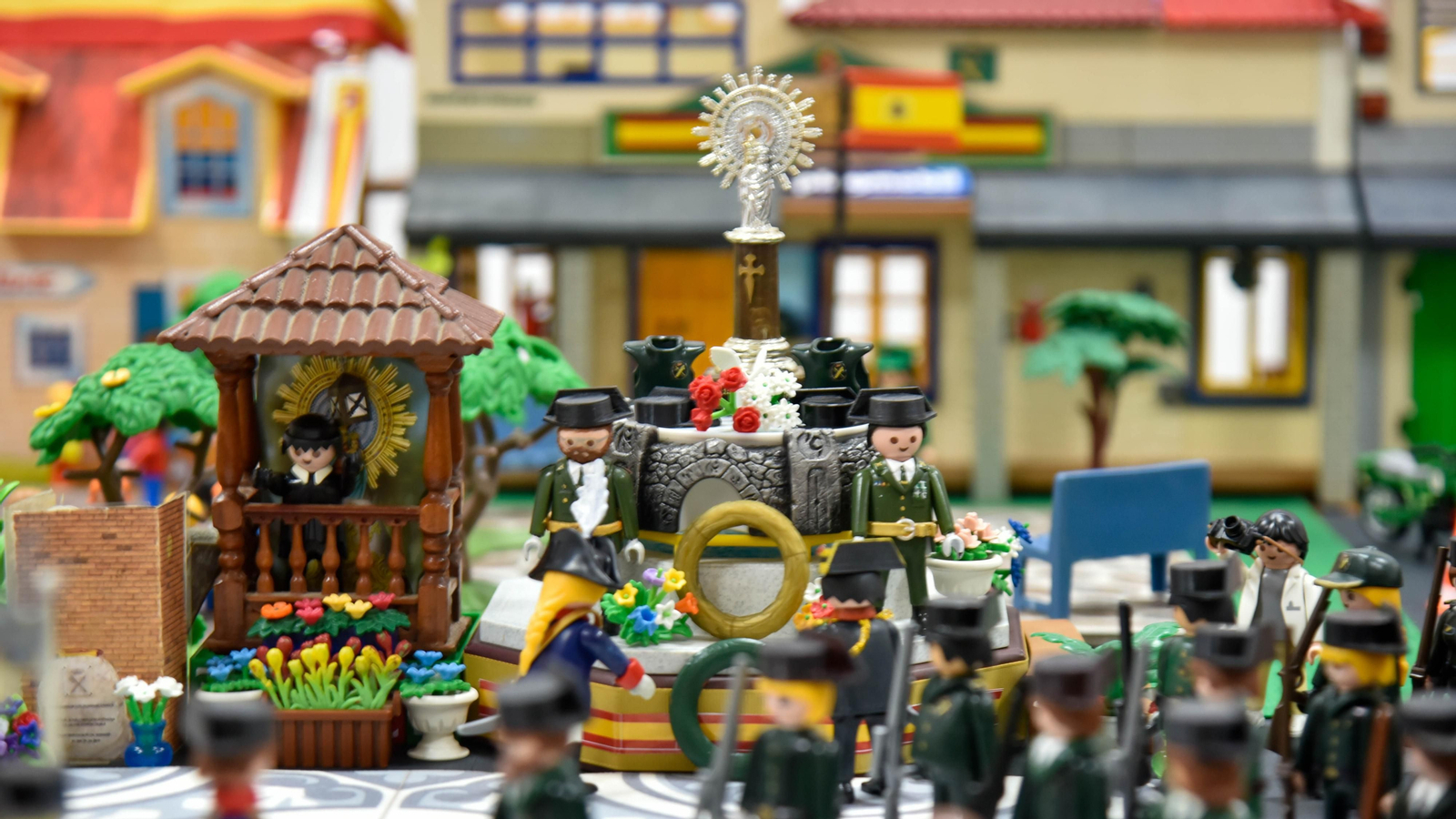 La exposición de Playmovil Homenaje a la Guardia Civil